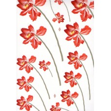 Ref. 78724 - Decalque orquídea vermelha