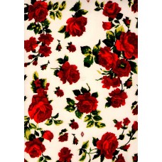 Ref. 79101 - Decalque rosas vermelho