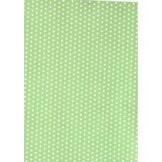 Ref. 79135 - Decalque bolinha fundo verde