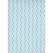 Ref. 78690 - Decalque Chevron azul claro