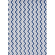 Ref. 78694 - Decalque Chevron azul marinho com cinza