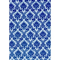 Ref. 79350 - Decalque arabesco azul marinho